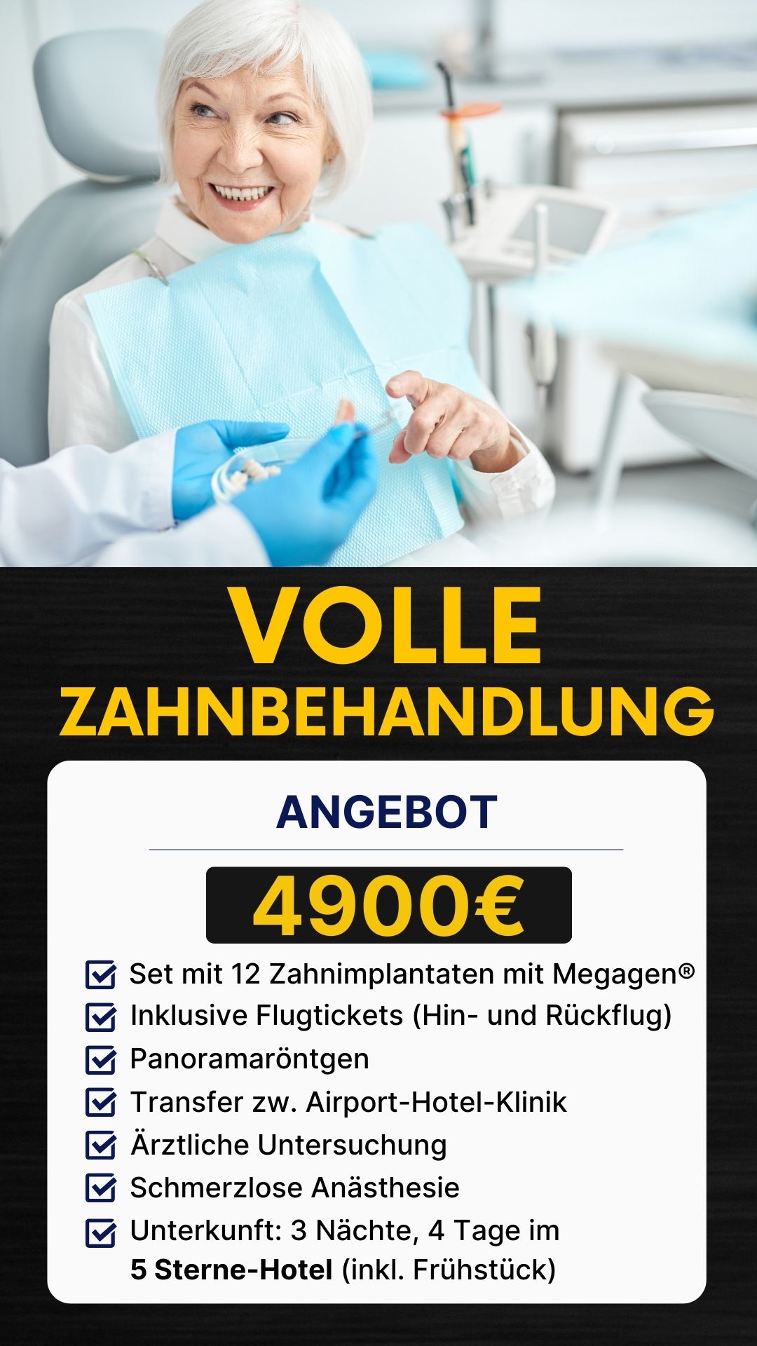 VOLLE-ZAHNBEHANDLUNG