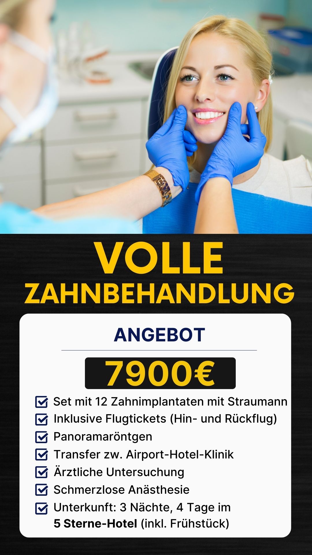 VOLLE-ZAHNBEHANDLUNG