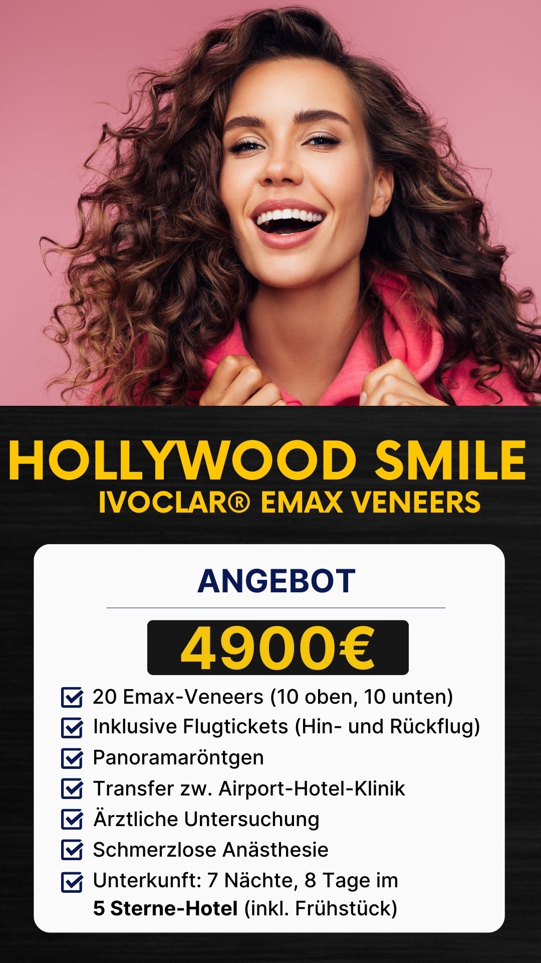 hollywood-smile-ivoclar®-EMAX-Veneers